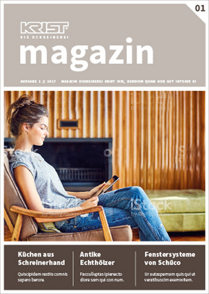 Schreinerei Krist Magazin