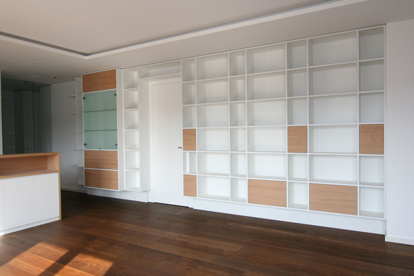 Einbauschrank Bücherwandregal exklusiv